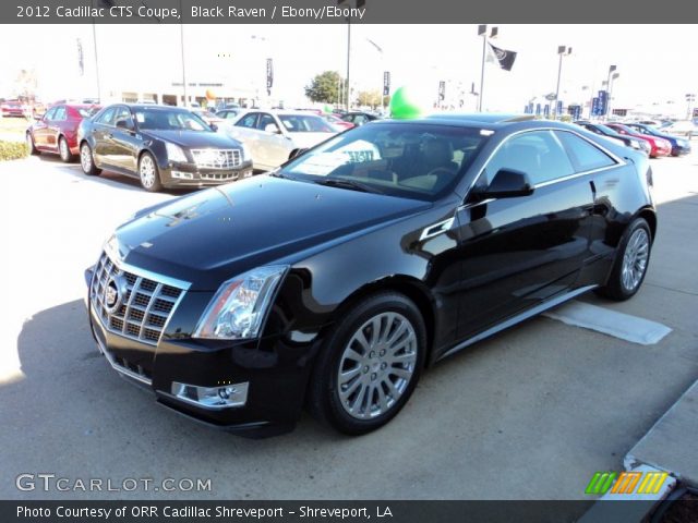 2012 Cadillac CTS Coupe in Black Raven