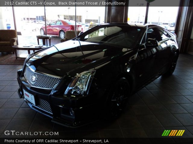 2012 Cadillac CTS -V Coupe in Black Diamond Tricoat