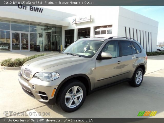 2012 BMW X5 xDrive35d in Platinum Bronze Metallic