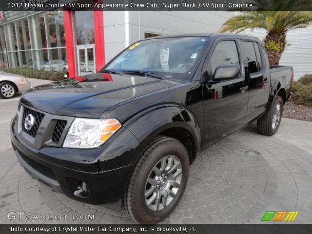 2012 Nissan Frontier SV Sport Appearance Crew Cab in Super Black