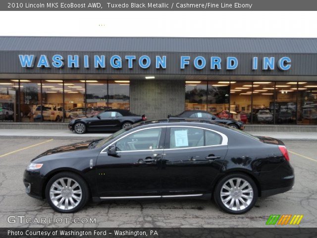2010 Lincoln MKS EcoBoost AWD in Tuxedo Black Metallic