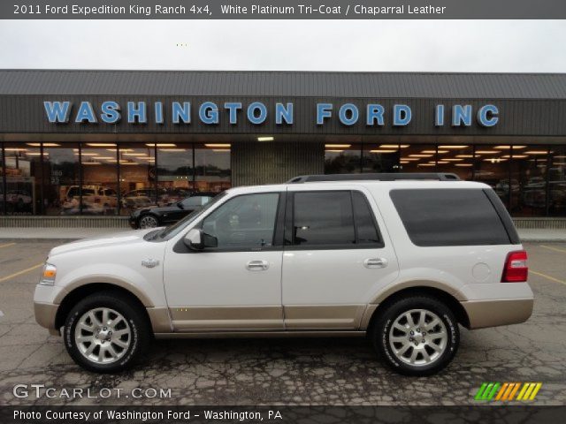 2011 Ford Expedition King Ranch 4x4 in White Platinum Tri-Coat