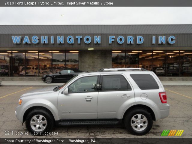 2010 Ford Escape Hybrid Limited in Ingot Silver Metallic