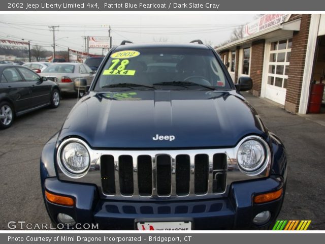 2002 Jeep Liberty Limited 4x4 in Patriot Blue Pearlcoat