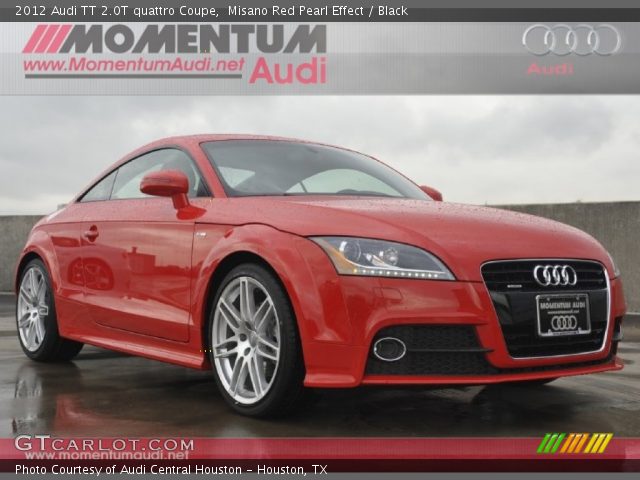 2012 Audi TT 2.0T quattro Coupe in Misano Red Pearl Effect