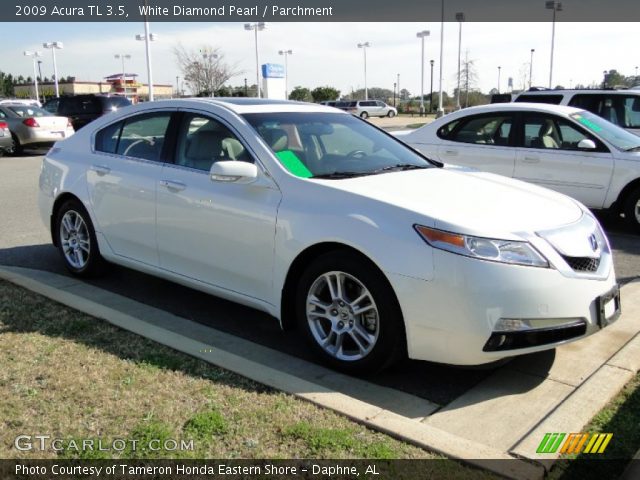 2009 Acura TL 3.5 in White Diamond Pearl