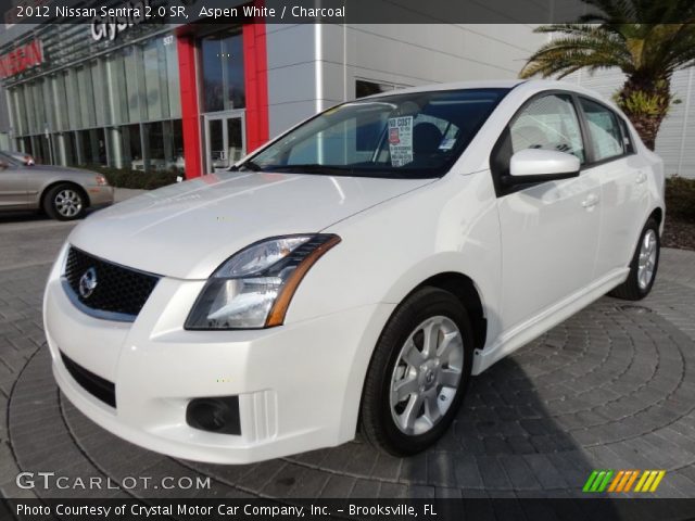 2012 Nissan Sentra 2.0 SR in Aspen White