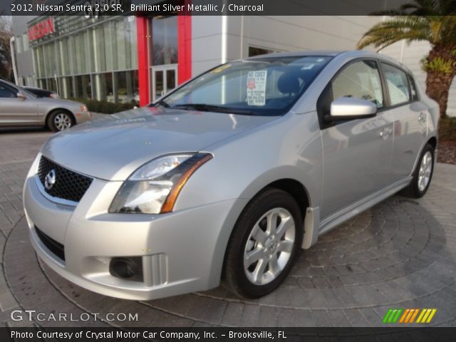2012 Nissan Sentra 2.0 SR in Brilliant Silver Metallic