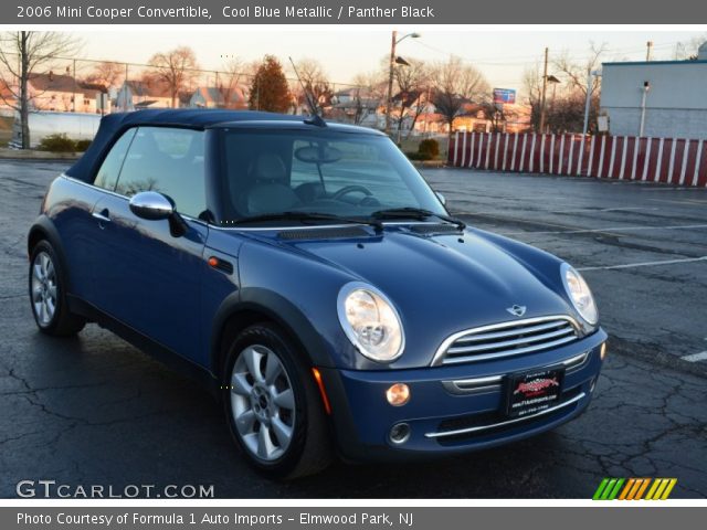 2006 Mini Cooper Convertible in Cool Blue Metallic