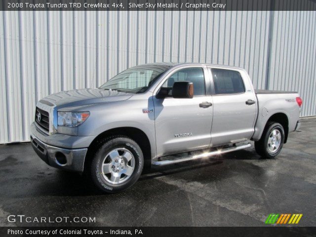 2008 Toyota Tundra TRD CrewMax 4x4 in Silver Sky Metallic
