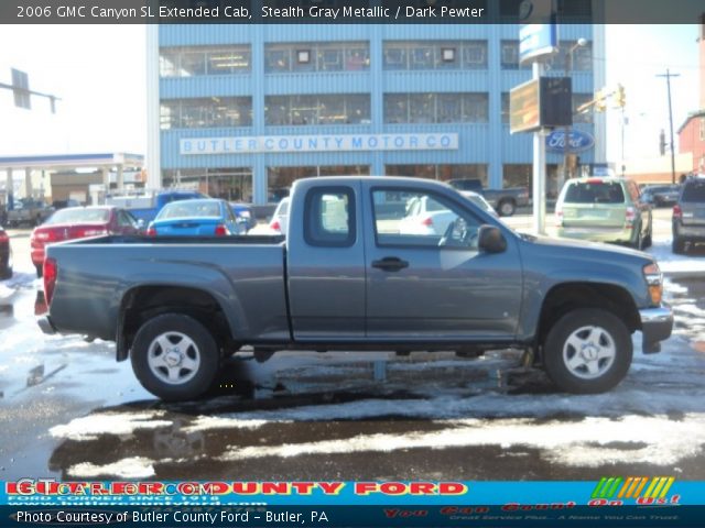 2006 GMC Canyon SL Extended Cab in Stealth Gray Metallic