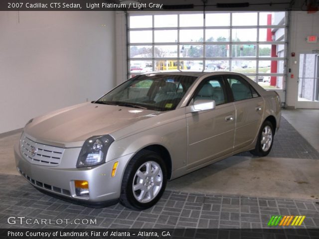 2007 Cadillac CTS Sedan in Light Platinum
