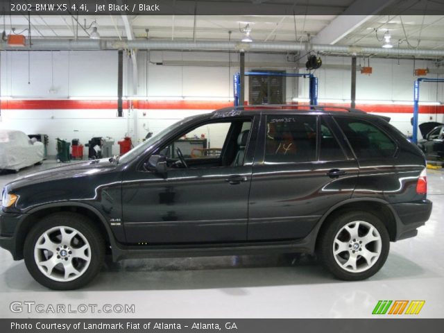 2002 BMW X5 4.4i in Jet Black