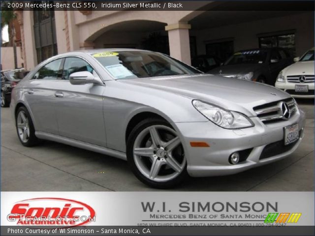 2009 Mercedes-Benz CLS 550 in Iridium Silver Metallic