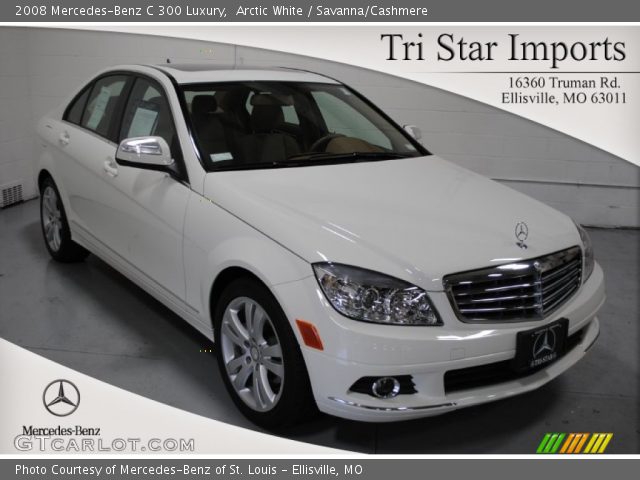2008 Mercedes-Benz C 300 Luxury in Arctic White