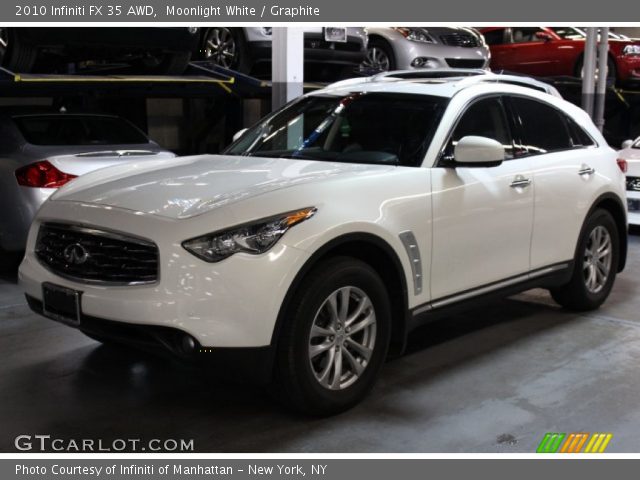 2010 Infiniti FX 35 AWD in Moonlight White