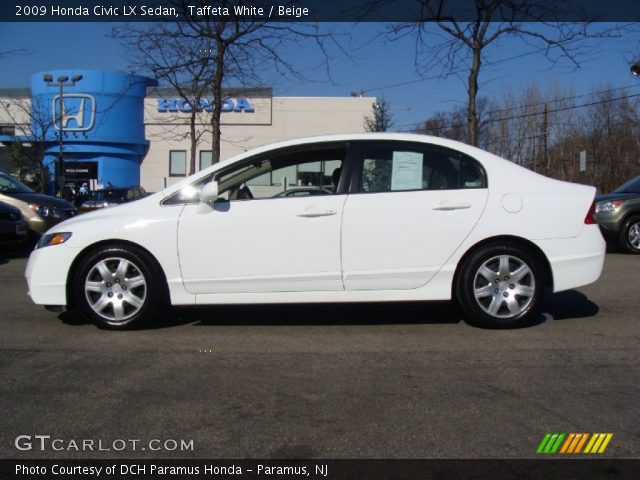2009 Honda Civic LX Sedan in Taffeta White