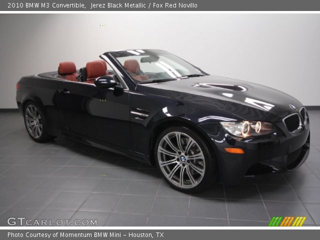 2010 BMW M3 Convertible in Jerez Black Metallic