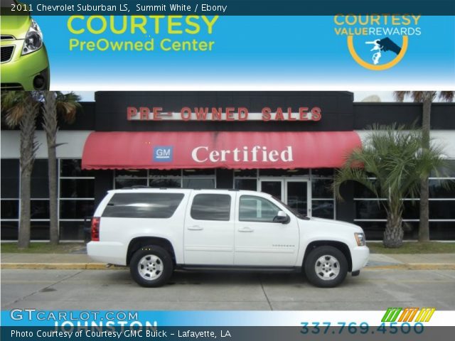 2011 Chevrolet Suburban LS in Summit White