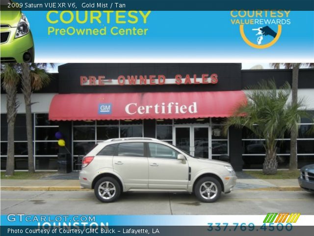 2009 Saturn VUE XR V6 in Gold Mist