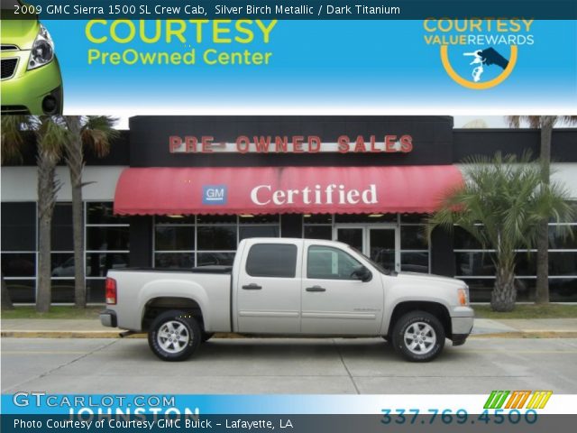 2009 GMC Sierra 1500 SL Crew Cab in Silver Birch Metallic