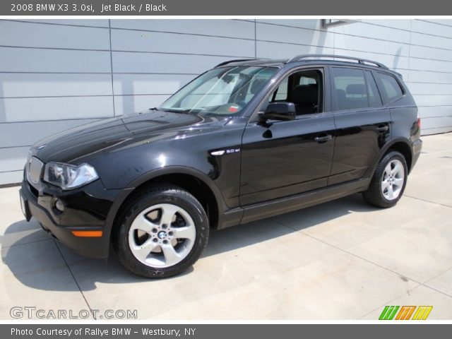 2008 BMW X3 3.0si in Jet Black