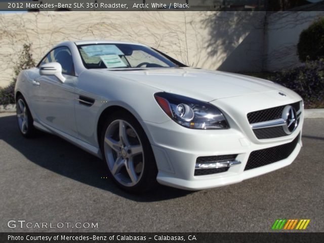 2012 Mercedes-Benz SLK 350 Roadster in Arctic White