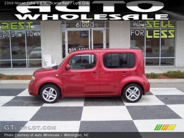 2009 Nissan Cube 1.8 SL in Scarlet Red