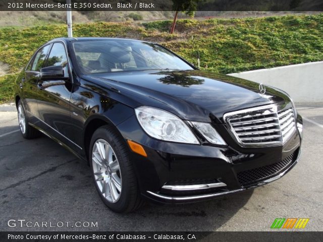 2012 Mercedes-Benz E 350 Sedan in Black