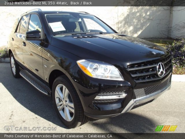 2012 Mercedes-Benz ML 350 4Matic in Black