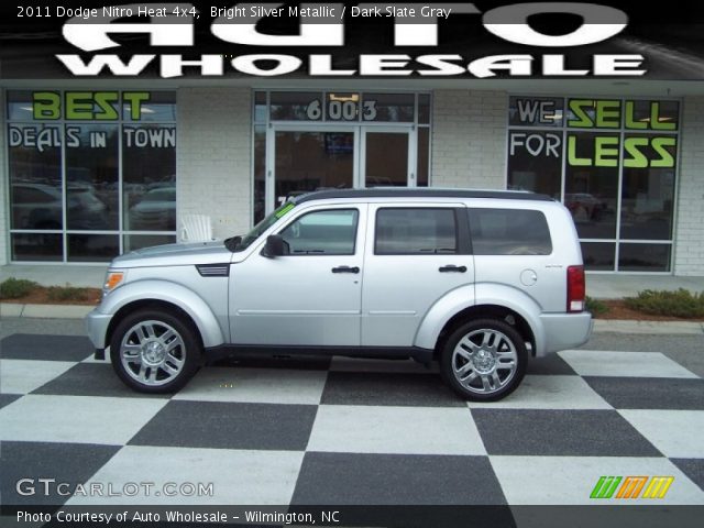 2011 Dodge Nitro Heat 4x4 in Bright Silver Metallic