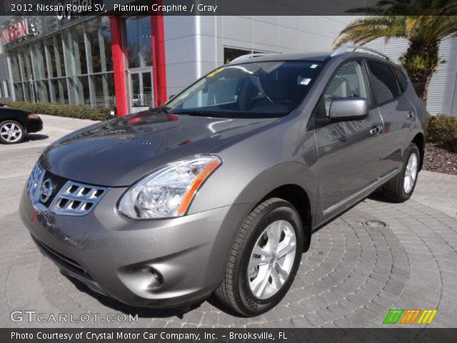2012 Nissan Rogue SV in Platinum Graphite