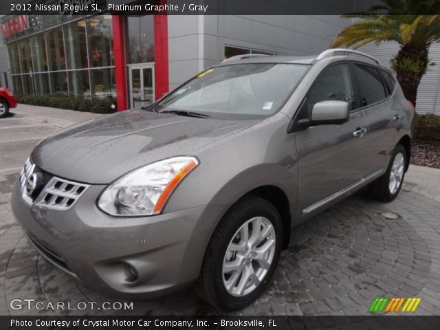 2012 Nissan Rogue SL in Platinum Graphite