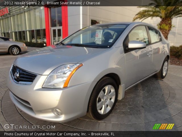 2012 Nissan Sentra 2.0 in Brilliant Silver Metallic