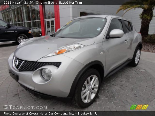 2012 Nissan Juke SV in Chrome Silver