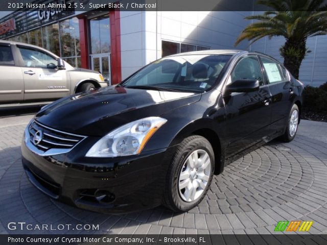 2012 Nissan Altima 2.5 S in Super Black