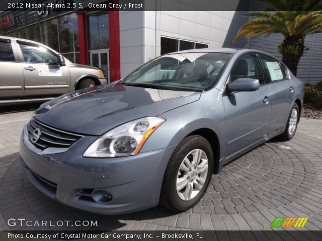 2012 Nissan Altima 2.5 S in Ocean Gray