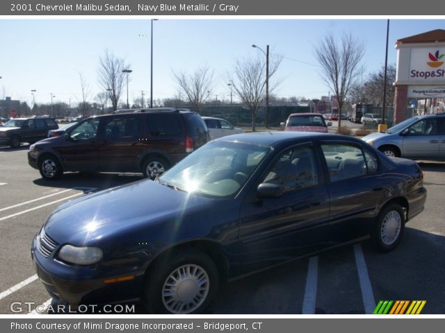 2001 Chevrolet Malibu Sedan in Navy Blue Metallic