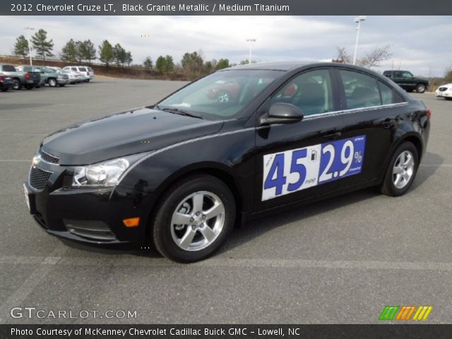 2012 Chevrolet Cruze LT in Black Granite Metallic