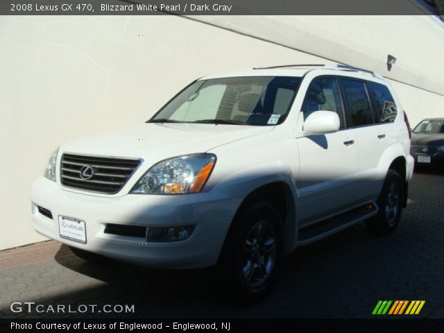 2008 Lexus GX 470 in Blizzard White Pearl