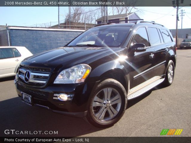 2008 Mercedes-Benz GL 450 4Matic in Obsidian Black Metallic