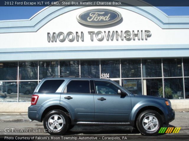 2012 Ford Escape XLT V6 4WD in Steel Blue Metallic