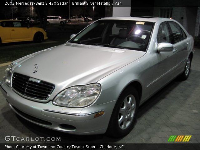 2002 Mercedes-Benz S 430 Sedan in Brilliant Silver Metallic
