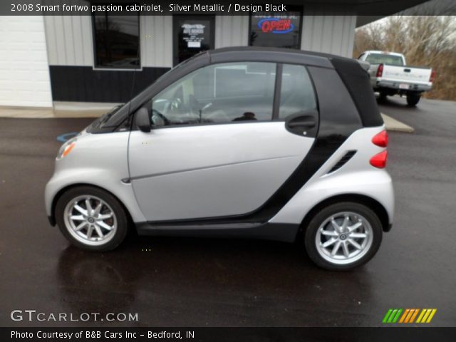 2008 Smart fortwo passion cabriolet in Silver Metallic