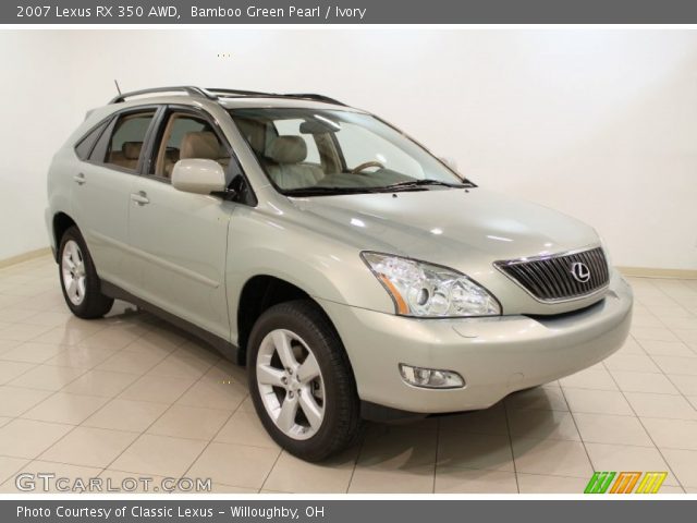 2007 Lexus RX 350 AWD in Bamboo Green Pearl