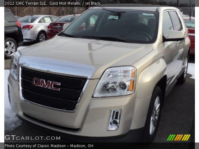 2012 GMC Terrain SLE in Gold Mist Metallic