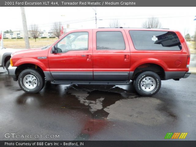 2001 Ford Excursion XLT 4x4 in Toreador Red Metallic