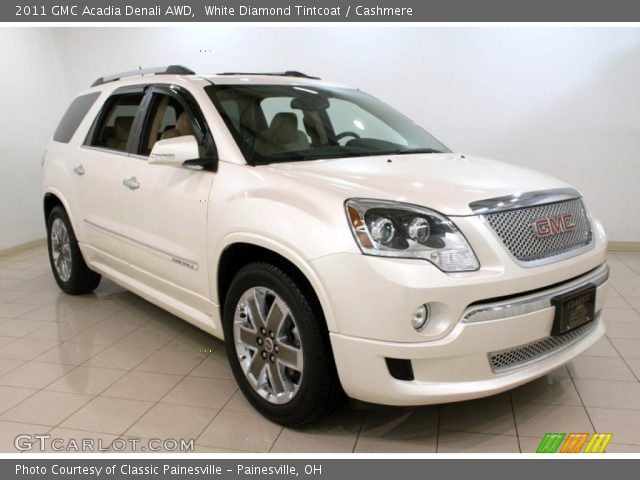 2011 GMC Acadia Denali AWD in White Diamond Tintcoat