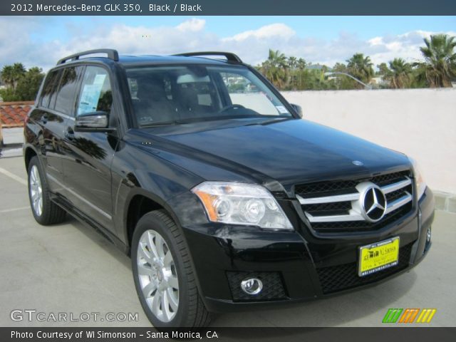 2012 Mercedes-Benz GLK 350 in Black