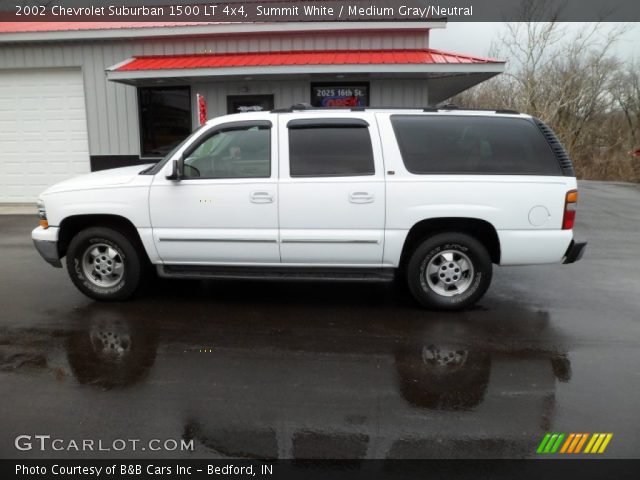 2002 Chevrolet Suburban 1500 LT 4x4 in Summit White